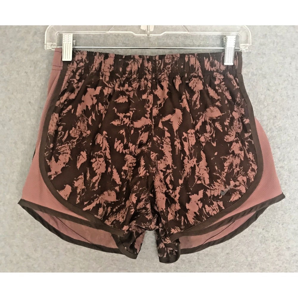 NEW! Nike Dri-Fit Tempo Womens Brief-Lined Running Shorts Size XS Graphic Print